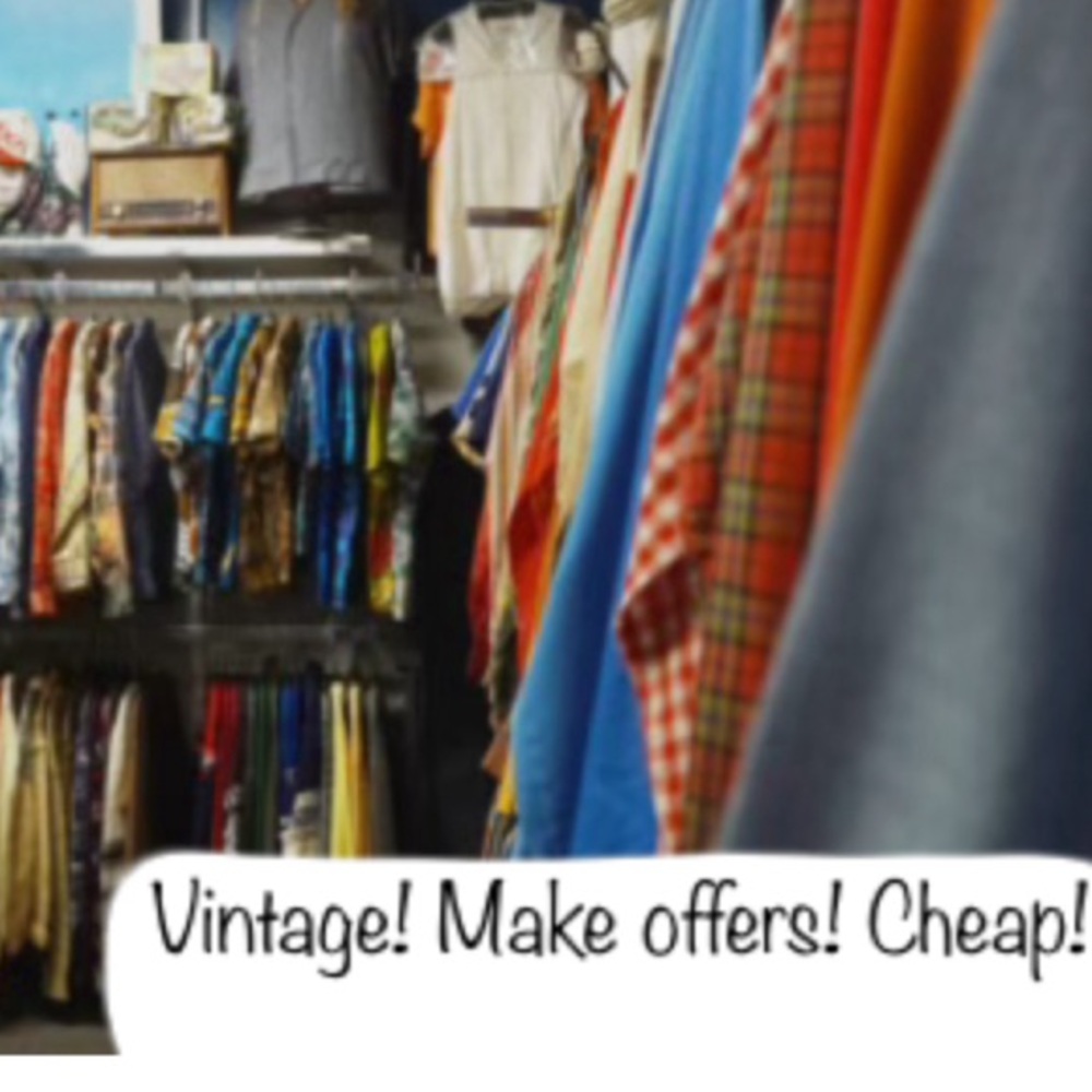Check my closet and send offers! Mostly vintage tees and crewnecks!
